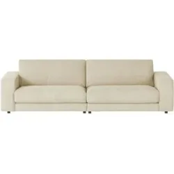 Jette Home Sofa Cord Sila ¦ creme ¦ Maße (cm): B: 290 H: 85 T: 107.0