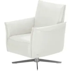 Koinor Sessel Echtleder Vineto ¦ weiß ¦ Maße (cm): B: 78 H: 87 T: 79.0