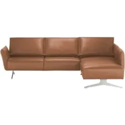 Koinor Ecksofa Leder  Vineto ¦ braun ¦ Maße (cm): B: 272 H: 83 T: 207.0