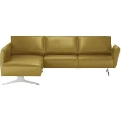 Koinor Ecksofa Leder  Vineto ¦ grün ¦ Maße (cm): B: 272 H: 83 T: 207.0