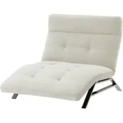 Höffner Relaxliege  Riva ¦ creme ¦ Maße (cm): B: 120 H: 113 T: 198.0