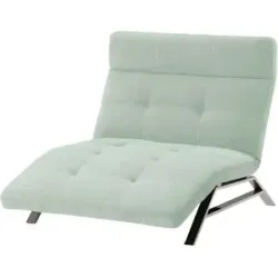Höffner Relaxliege  Riva ¦ grün ¦ Maße (cm): B: 120 H: 113 T: 198.0