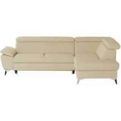 uno Ecksofa  Apollo ¦ beige ¦ Maße (cm): B: 268 H: 96 T: 210.0