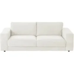Jette Home Cordsofa  Sila ¦ weiß ¦ Maße (cm): B: 230 H: 85 T: 127.0