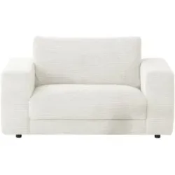 Jette Home Megasessel aus Cord  Sila ¦ weiß ¦ Maße (cm): B: 150 H: 85 T: 107.0