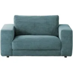 Jette Home Megasessel aus Cord  Sila ¦ türkis/petrol ¦ Maße (cm): B: 150 H: 85