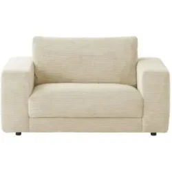 Jette Home Megasessel aus Cord  Sila ¦ creme ¦ Maße (cm): B: 150 H: 85 T: 107.0