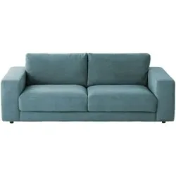 Jette Home Cordsofa  Sila ¦ türkis/petrol ¦ Maße (cm): B: 230 H: 85 T: 127.0