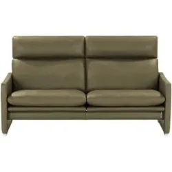 erpo just relax Ledersofa  JR 290 Trento ¦ grün ¦ Maße (cm): B: 174 H: 93 T: