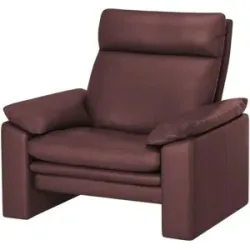 erpo just relax Ledersessel  JR963 Bari ¦ rot ¦ Maße (cm): B: 103 H: 99 T: 85.0