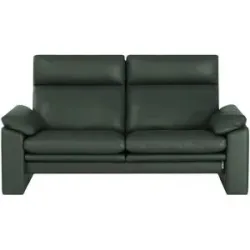 erpo just relax Ledersofa mit Relaxfunktion JR960 Bari ¦ grün ¦ Maße (cm): B: