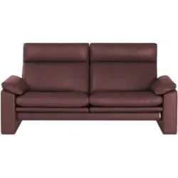 erpo just relax Ledersofa mit Relaxfunktion JR960 Bari ¦ rot ¦ Maße (cm): B: 190