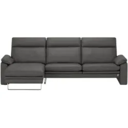 erpo just relax Ecksofa  JR960 Bari ¦ grau ¦ Maße (cm): B: 268 H: 93 T: 148.0
