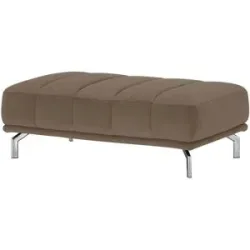 Lounge Collection XXL-Hocker  Sarina ¦ braun ¦ Maße (cm): B: 127 H: 43 T: 77.0
