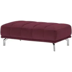 Lounge Collection XXL-Hocker  Sarina ¦ rot ¦ Maße (cm): B: 127 H: 43 T: 77.0