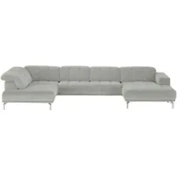 Lounge Collection Wohnlandschaft  Sarina ¦ grau ¦ Maße (cm): B: 383 H: 75 T: