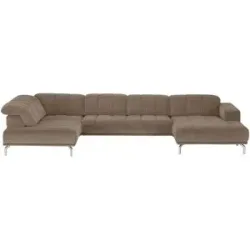 Lounge Collection Wohnlandschaft  Sarina ¦ braun ¦ Maße (cm): B: 383 H: 75 T: