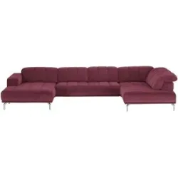 Lounge Collection Wohnlandschaft  Sarina ¦ rot ¦ Maße (cm): H: 75