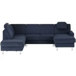 meinSofa Wohnlandschaft Mit verschiedenen Funktionen verfügbar Jana ¦ blau ¦