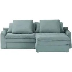 Soho Ecksofa  Sake ¦ blau ¦ Maße (cm): B: 234 H: 95 T: 182.0