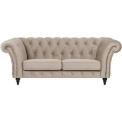Soho Einzelsofa  Churchill ¦ beige ¦ Maße (cm): B: 212 H: 79 T: 100.0