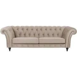 Soho Einzelsofa  Churchill ¦ beige ¦ Maße (cm): B: 252 H: 79 T: 100.0