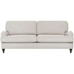Soho Sofa  Birmingham ¦ silber ¦ Maße (cm): B: 188 H: 85 T: 100.0