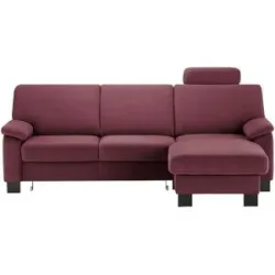 meinSofa Ecksofa  Veit ¦ rot ¦ Maße (cm): B: 232 H: 90 T: 168.0