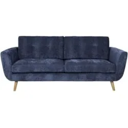Soho Einzelsofa  Smilla ¦ blau ¦ Maße (cm): B: 217 H: 92 T: 85.0