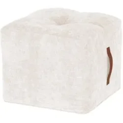 Soho Polsterhocker  Praline ¦ creme ¦ Maße (cm): B: 47 H: 42 T: 47.0