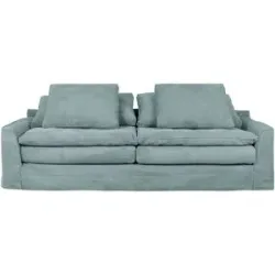 Soho Sofa 3-sitzig  Sarvika ¦ blau ¦ Maße (cm): B: 233 H: 95 T: 114.0