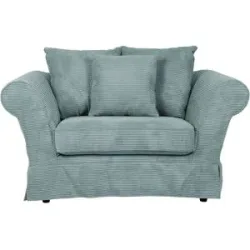 Höffner Einzelsofa  Olivia mit Husse ¦ blau ¦ Maße (cm): B: 152 H: 100 T: 98.0