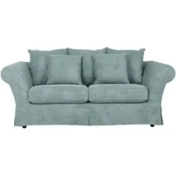 Höffner Einzelsofa  Olivia ¦ blau ¦ Maße (cm): B: 215 H: 100 T: 98.0