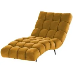 switch Relaxliege  Delphi ¦ gelb ¦ Maße (cm): B: 80 H: 91 T: 166.0