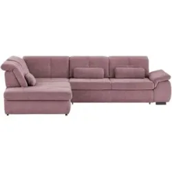 Höffner Ecksofa mit Funktion  Perry ¦ rot ¦ Maße (cm): B: 315 H: 85 T: 260.0