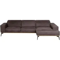 Ravensberger Werkstätten Ecksofa  Oakland ¦ braun ¦ Maße (cm): B: 295 H: 98 T: