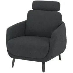 Jette Home Sessel aus Bouclé Jette About ¦ schwarz