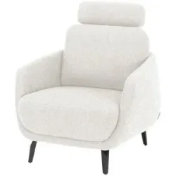 Jette Home Sessel aus Bouclé Jette About ¦ weiß