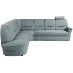 meinSofa Ecksofa  Chris ¦ blau ¦ Maße (cm): B: 290 H: 96 T: 277.0