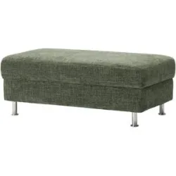 Polstermöbel Oelsa Polsterhocker  Selecta Home ¦ grün ¦ Maße (cm): B: 123 T: