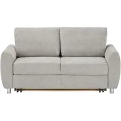 smart Schlafsofa  Valencia ¦ silber ¦ Maße (cm): B: 178 H: 95 T: 97.0