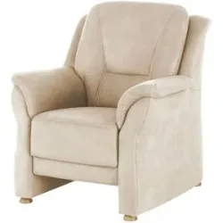 meinSofa Wilma  Sessel ¦ beige ¦ Maße (cm): B: 90 H: 100 T: 97.0