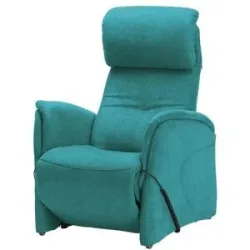 Hukla Relaxsessel  Pierre ¦ türkis/petrol ¦ Maße (cm): B: 75 H: 108 T: 87.0