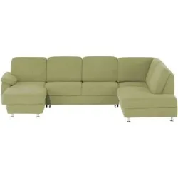 meinSofa Wohnlandschaft  Oliver ¦ grün ¦ Maße (cm): B: 300 H: 85 T: 202.0