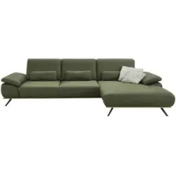 meinSofa Ecksofa  Fiona ¦ grün ¦ Maße (cm): B: 322 H: 89 T: 187.0