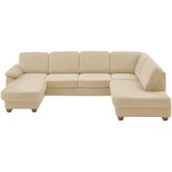 meinSofa Wohnlandschaft  Oliver ¦ beige ¦ Maße (cm): B: 300 H: 85 T: 202.0