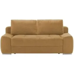 Bobb Einzelsofa  Eleny de Luxe II ¦ gelb ¦ Maße (cm): B: 210 H: 96 T: 108.0