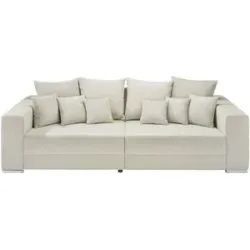 uno Bigsofa aus Cordstoff Ricardo ¦ creme ¦ Maße (cm): B: 262 H: 85 T: 111.0