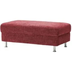 Polstermöbel Oelsa Polsterhocker  Selecta Home ¦ rot ¦ Maße (cm): B: 123 H: 44