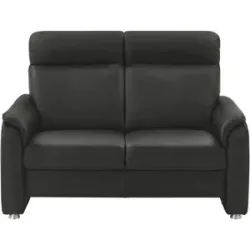 meinSofa Sofa 2-sitzig  Luc ¦ schwarz ¦ Maße (cm): B: 156 H: 107 T: 95.0